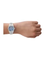 emporio armani ar11593 montre portee acier argente femme au maroc