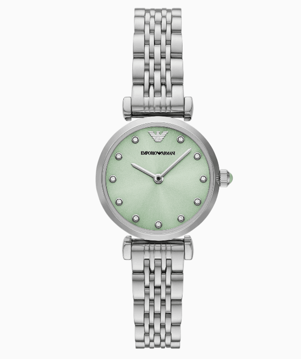 emporio armani ar11667 vert acier face pour femme au maroc