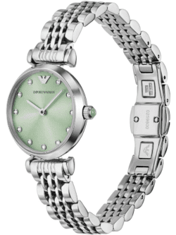 emporio armani ar11667 vert acier profil pour femme au maroc