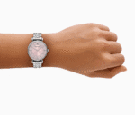 Emporio Armani AR11686 rose acier portée poignet pour femme au Maroc