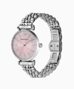Emporio Armani AR11686 rose acier profil pour femme au Maroc.