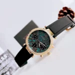 guess gw0113l1 solstice bracelet silicone noir detail femme au maroc