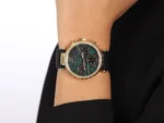 guess gw0113l1 solstice montre portee bracelet noir femme au maroc