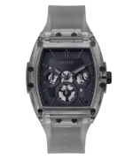 guess gw0203g9 phoenix montre homme grise multifonction face