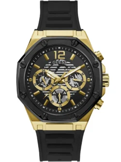 guess gw0263g1 momentum montre homme cadran noir dore au maroc
