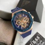 guess gw0263g2 momentum cadran bleu detail homme au maroc
