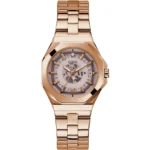 guess gw0551l3 rose gold face pour femme au maroc