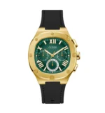 guess gw0571g3 headline montre homme cadran vert dore au maroc