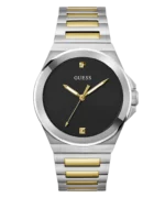 guess gw0833g3 cadran noir acier 2tone pour homme au maroc