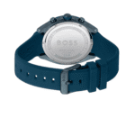 Hugo Boss Velocity 1514061 dos du boîtier acier bleu.