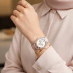 michael kors mk7206 montre femme style chic rose argent
