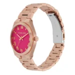 michael kors mk7462 bracelet acier rose gold détail femme au maroc
