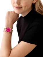 michael kors mk7462 montre portée rose gold femme au maroc