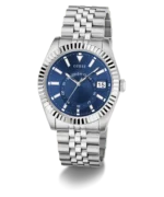 montre guess gw0977g1 bleu acier profil pour homme au maroc