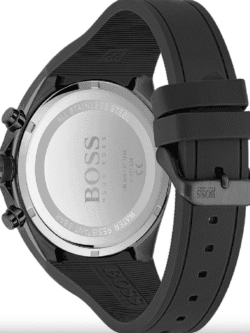 Montre Hugo Boss 1513859 noir avec boîtier en acier pour homme au Maroc.