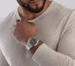 Montre Hugo Boss 1514220 vert avec bracelet acier pour homme au Maroc.