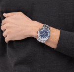 Montre Hugo Boss 1514250 bleu avec chronographe intégré pour homme au Maroc.