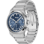Montre Hugo Boss 1514250 bleu avec boutons poussoirs pour homme au Maroc.