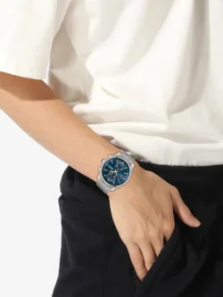 boss skytraveller 1514149 montre portee cadran bleu pour homme au maroc