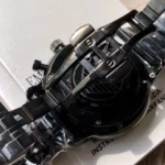 emporio armani ar1934 montre homme bracelet maillons noir