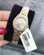 emporio armani ar6031 montre femme portee