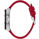 guess gw0263g3 montre homme profil boitier couronnes detail