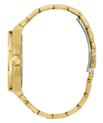 Montre GUESS GW0849G2 Emperor à cadran vert et bracelet acier doré profil