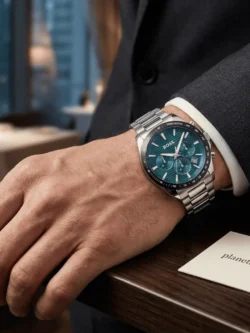 Montre Hugo Boss 1514241 portée au poignet d'un homme