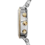 Profil du boîtier en acier de la montre femme Michael Kors MK6118 Parker