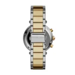 Bracelet en acier bicolore argenté et doré de la montre Michael Kors MK6118