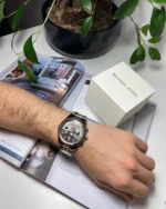 michael kors mk8561 lexington montre homme portee au poignet vue face
