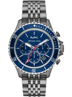 michael kors mk8727 montre homme cadran bleu face