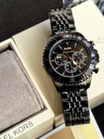michael kors mk8750 montre homme detail cadran noir chronographe
