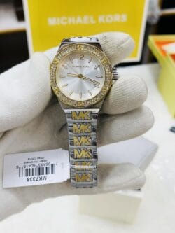 michael kors mk7338 montre femme detail cadran cristaux lunette