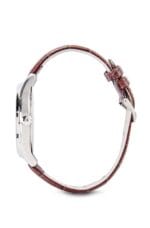 Montre Hugo Boss 1513041 Ambassador cadran gris bracelet cuir croco 43mm