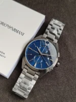 Montre Emporio Armani AR11481 neuve sous blister accompagnée de son manuel d'instructions et de garantie