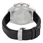Dos du boîtier gravé volant automobile et fermoir papillon de la montre Tissot PRS 516 T1004171605100