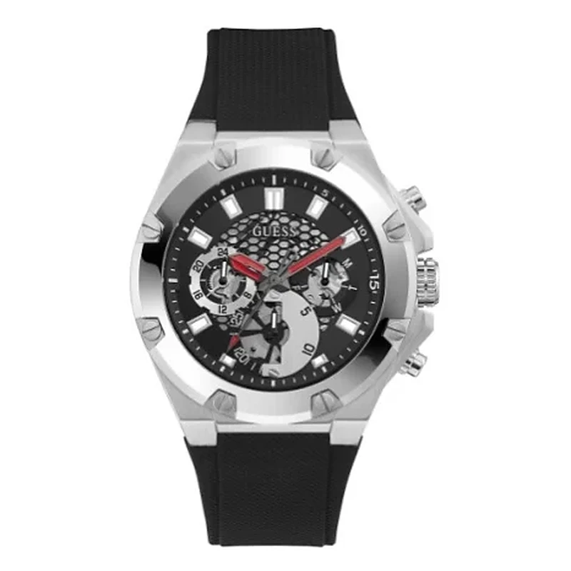 Montre Guess GW0334G1 Homme Photo de la montre Guess GW0334G1 pour homme, produit vendu neuf par Planetawatches au Maroc