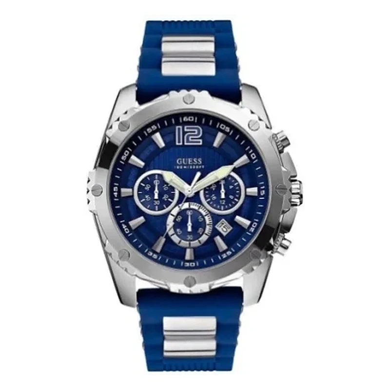 Montre Guess W0167G3 Homme Photo de la montre Guess W0167G3 pour homme, produit vendu neuf par Planetawatches au Maroc