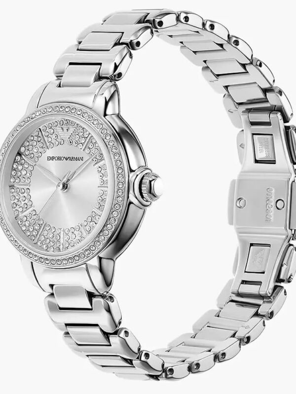 Profil de la Emporio Armani AR11632 montrant le fond