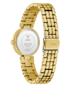 Fond de boîtier de la montre Guess GW0930L2 femme dorée avec gravure Water Resistant et fermoir Guess