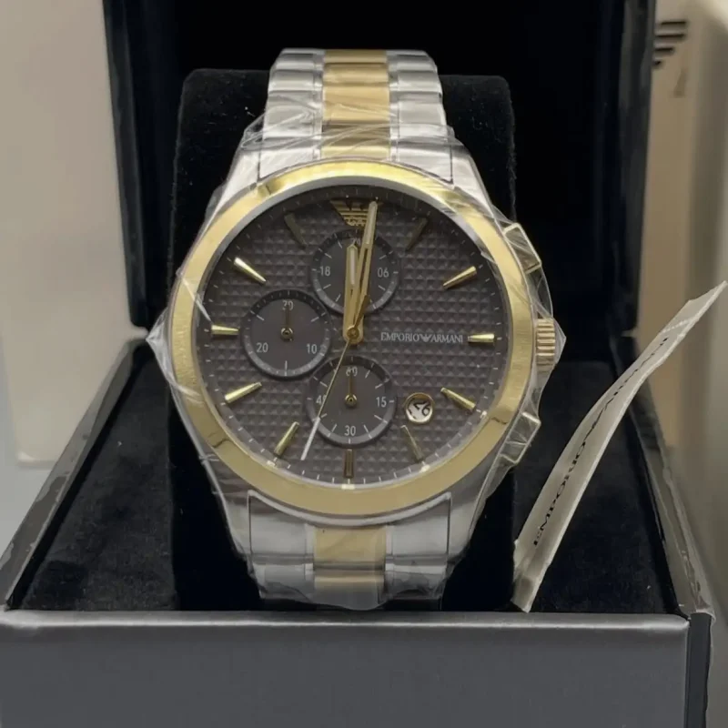 emporio armani ar11527 montre homme dans son ecrin