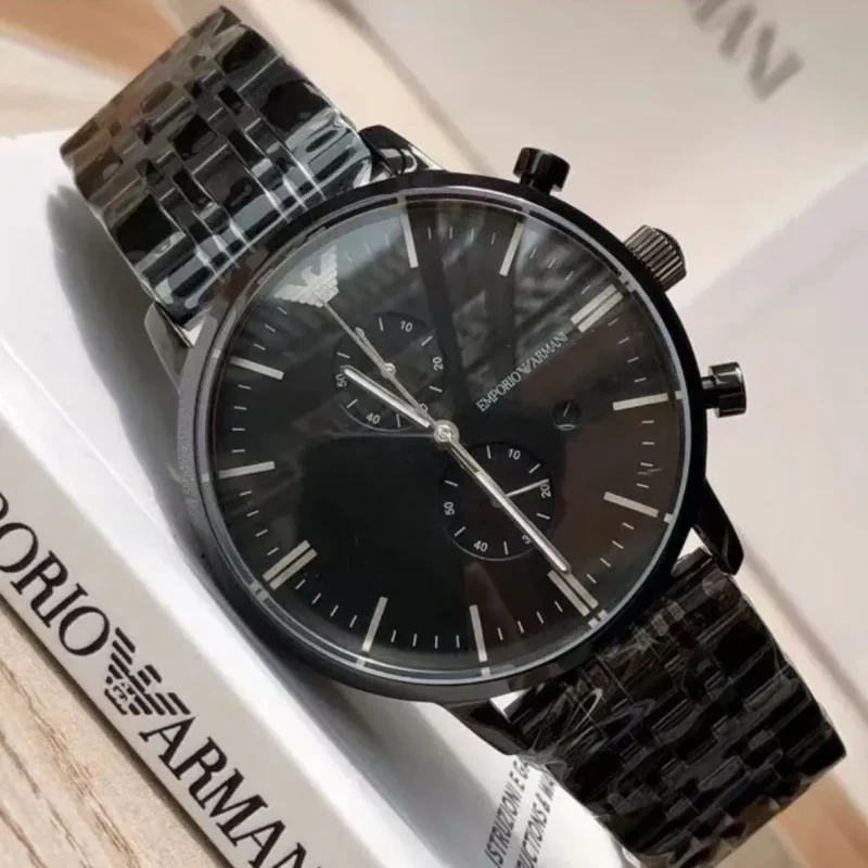 emporio armani ar1934 montre homme detail cadran compteurs