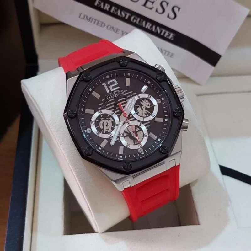 guess gw0263g3 montre homme dans sa boite ecrin origine