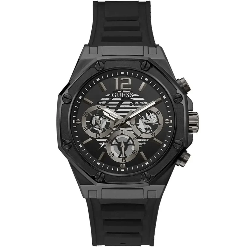 guess gw0263g4 momentum montre homme cadran noir au maroc